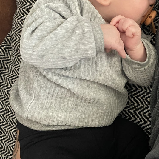 Sweater Corduroy Grey