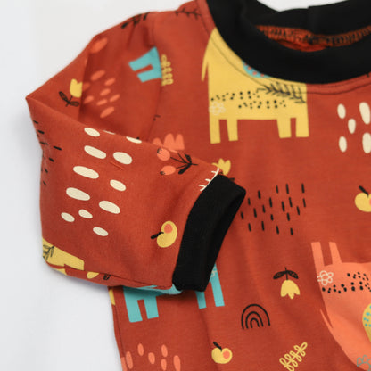 Longsleeve Elephant Rust