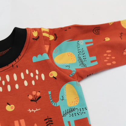Longsleeve Elephant Rust