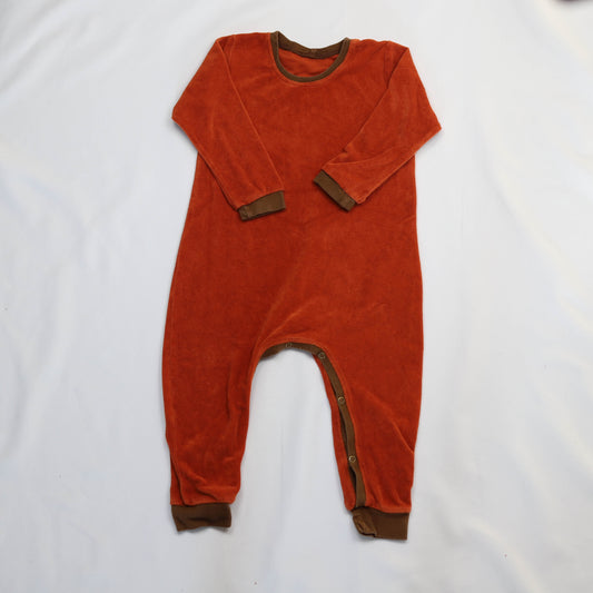 Tweedehands onesie Rusty Brown 92-98