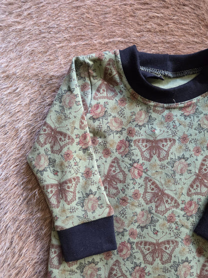 Halsboord boxpakje voor baby’s geschikt voor wasbare luier biologisch tricot