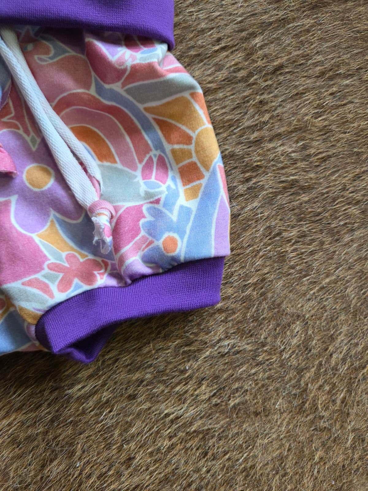 Robin - Meegroeishorts ( Print, French Terry, Unicorn )