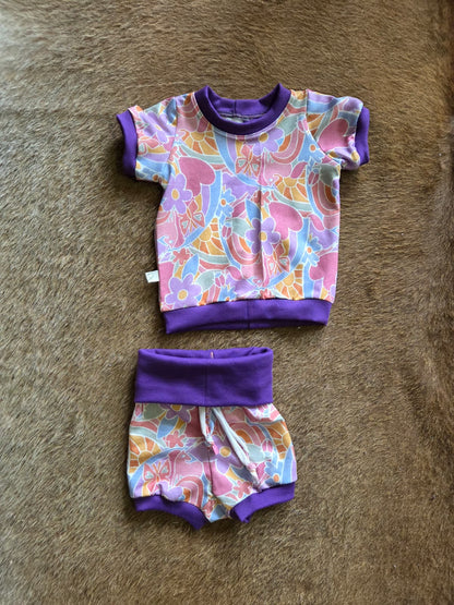 Robin - Meegroeishorts ( Print, French Terry, Unicorn )