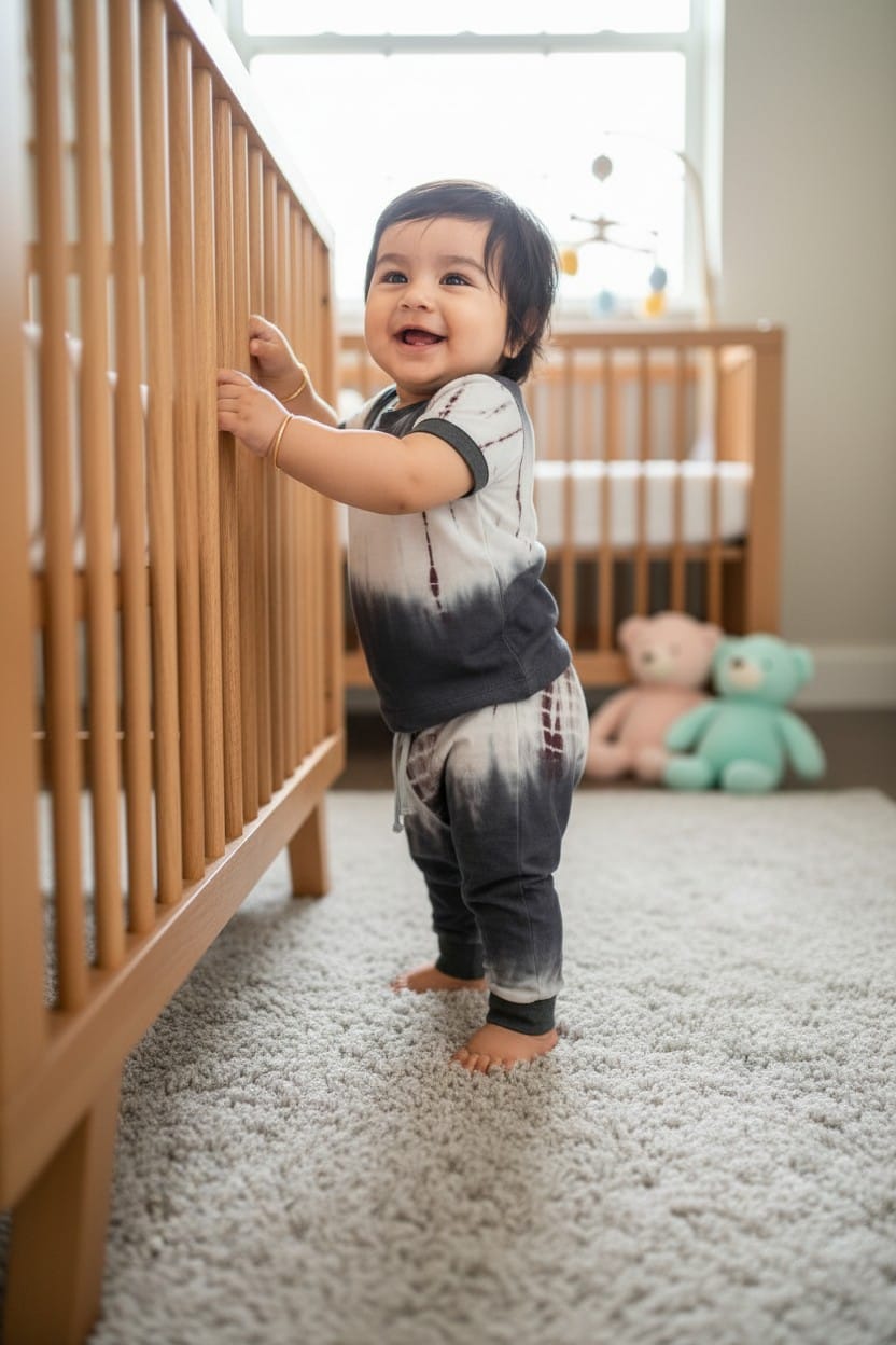 Baby draagt setje geschikt voor wasbare luiers, viscose wit met grijs