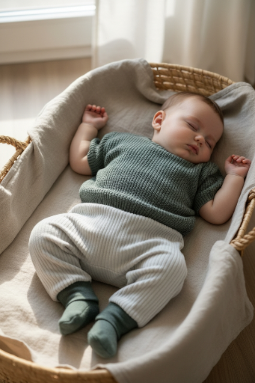 Harembroekje Corduroy Mint 80-86