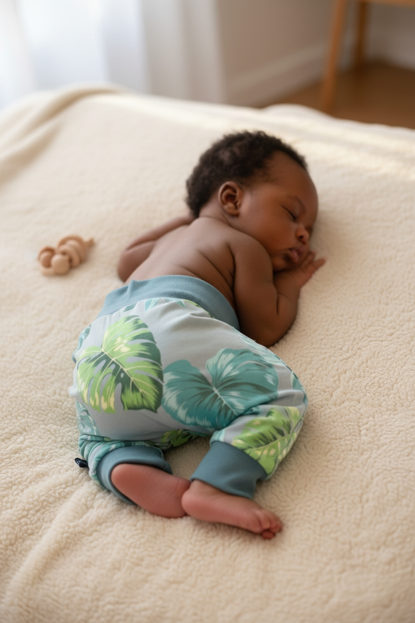 Bo – Harembroekje (print, tricot)