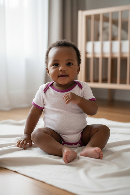 Romper vintage pink 56-62