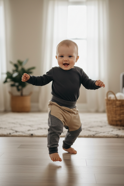 Limited edition pants Olive Gray 80-86