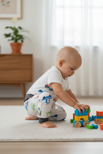 Bo – Harembroekje (print, tricot)