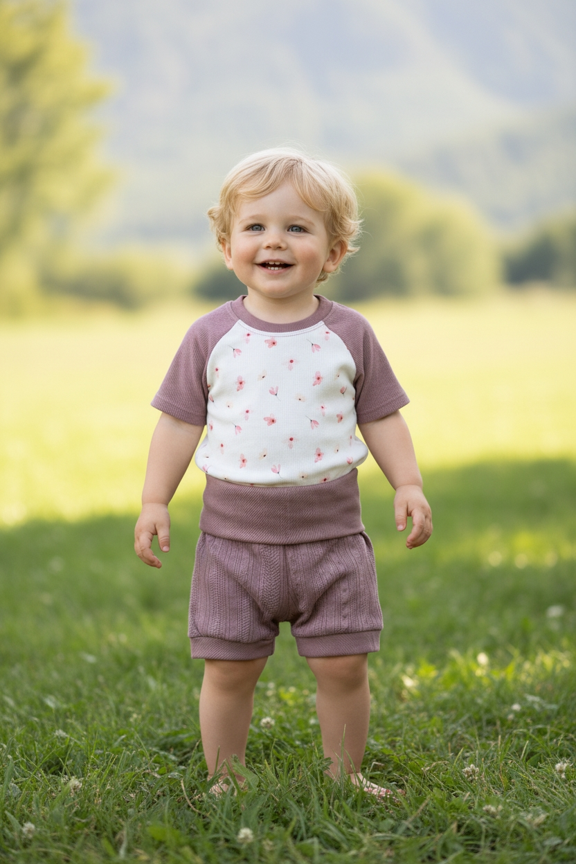 Meegroeishorts pointelle pink