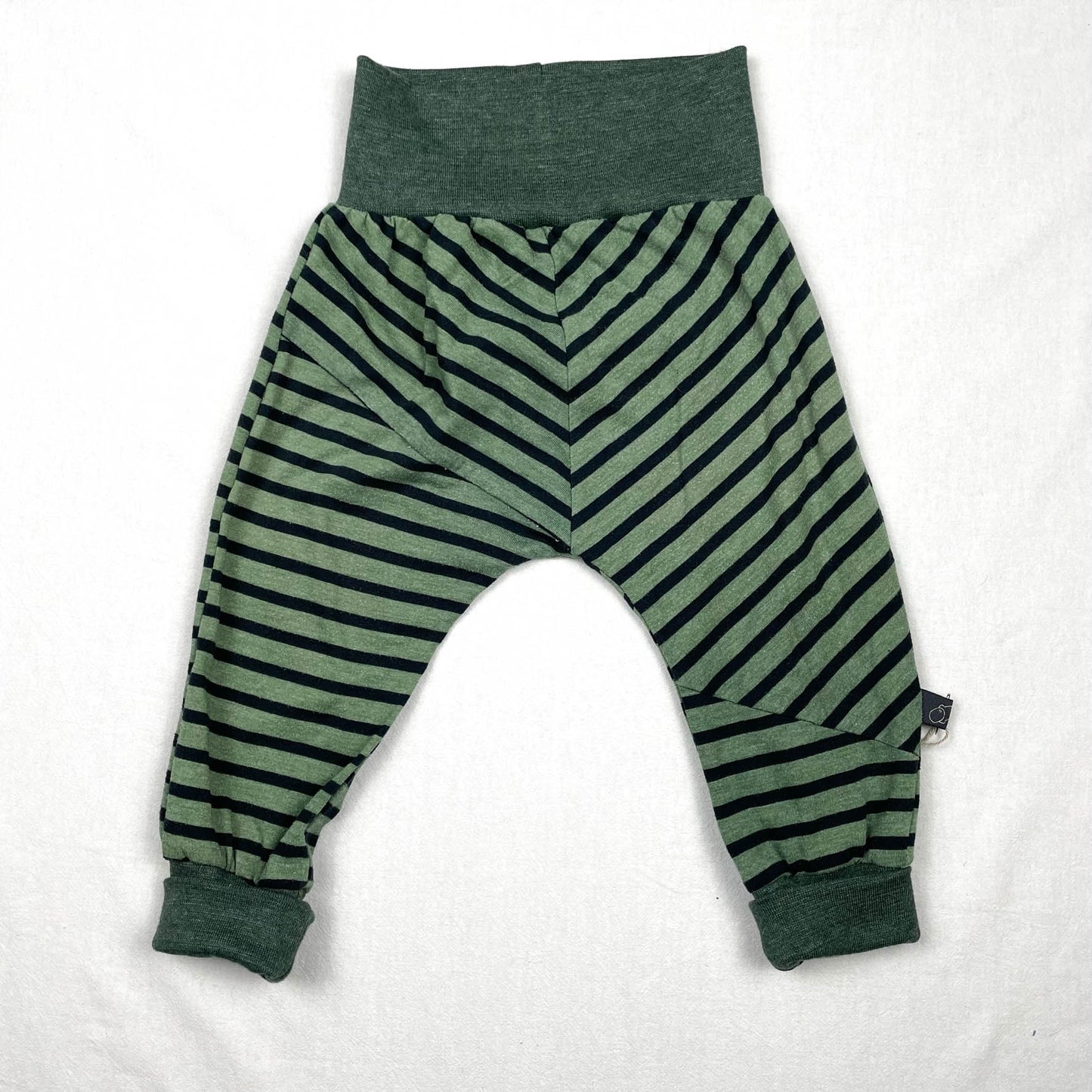 Zero Waste Broekje Green Striped